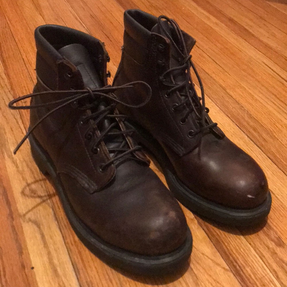 Red Wing Steel Toed work boots